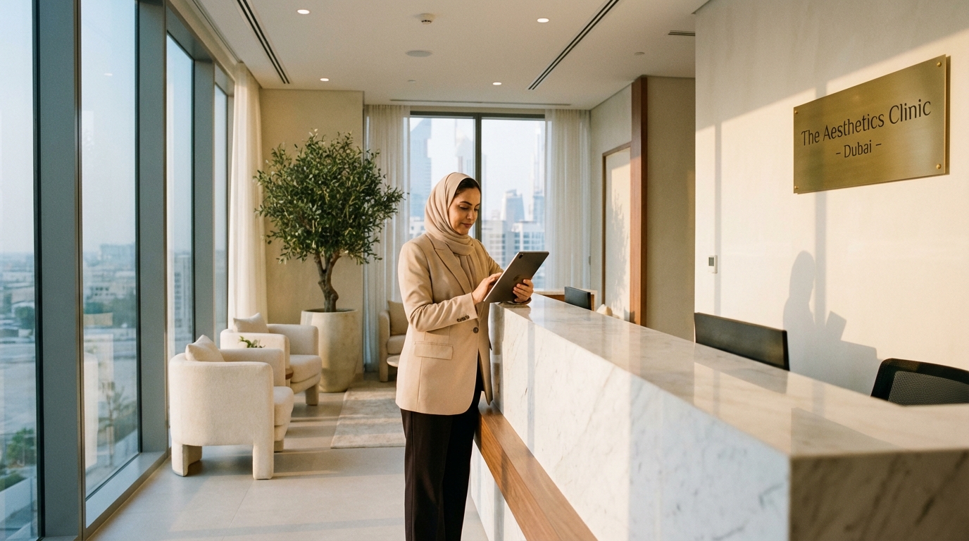 Modern GCC clinic using Clinera